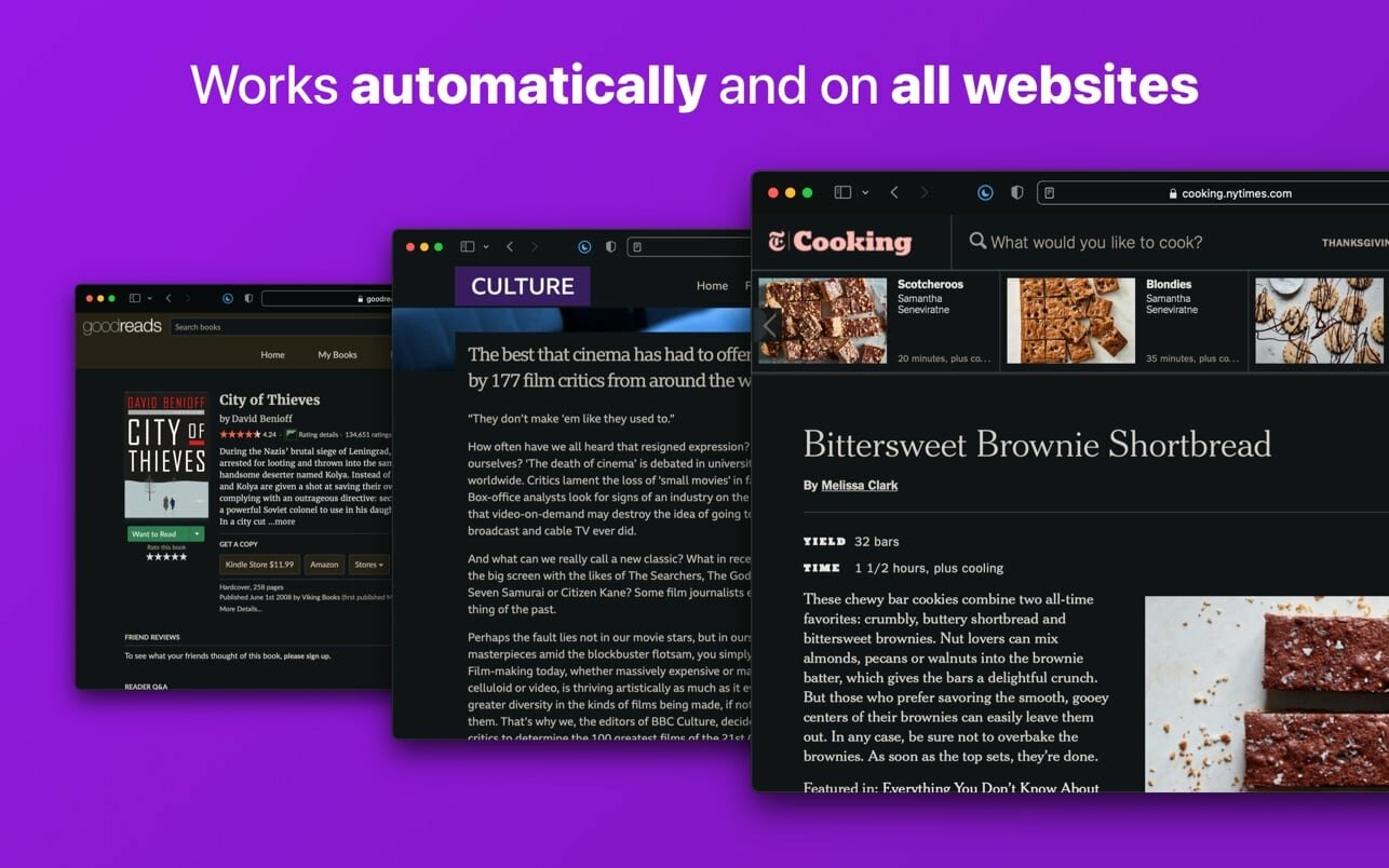 Noir – Dark Mode for Safari 2025.3 for Mac screenshot
