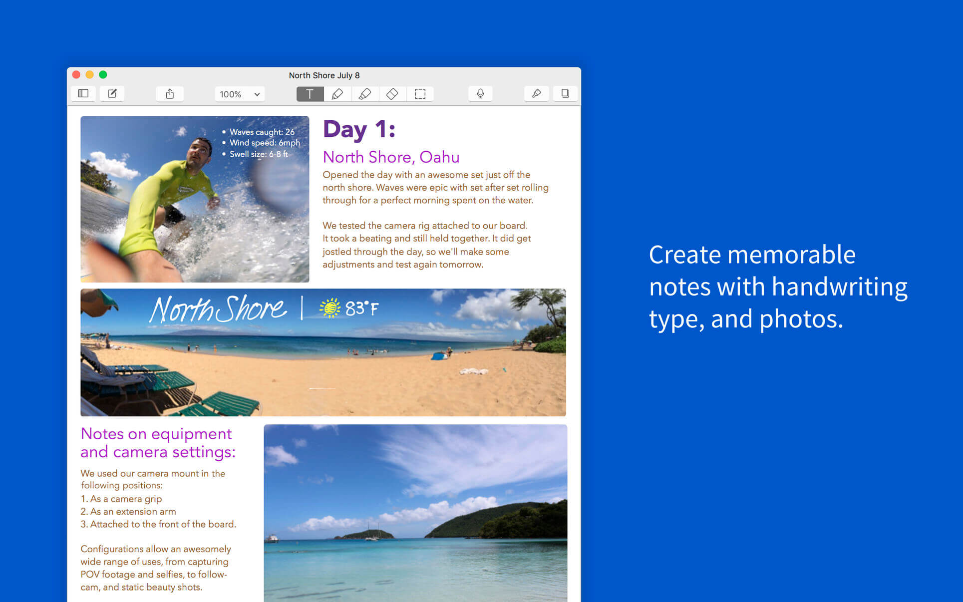 Notability 4.4.3 for Mac screenshot