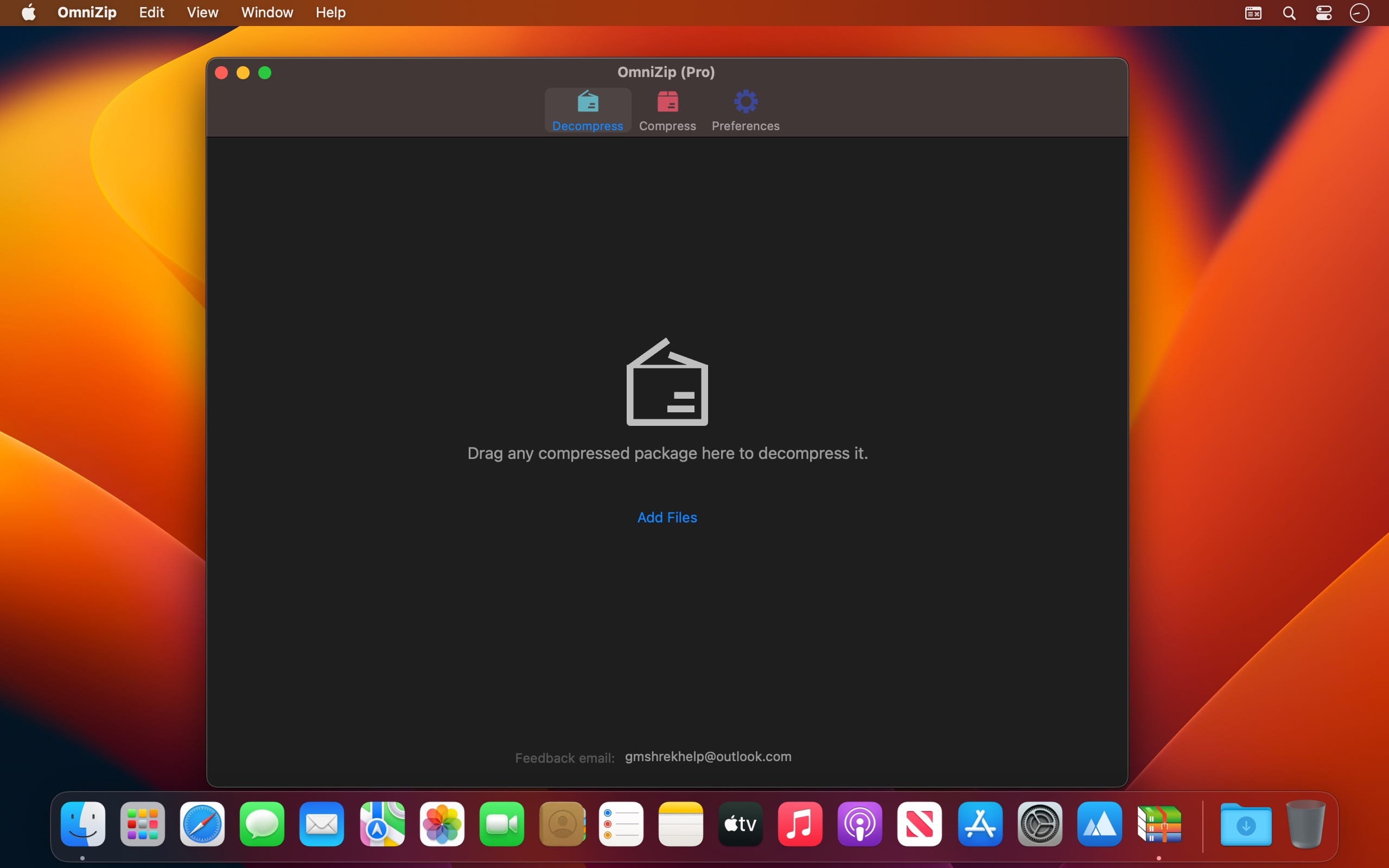 OmniZip – Universal Extractor Pro 2.1.8 for Mac screenshot