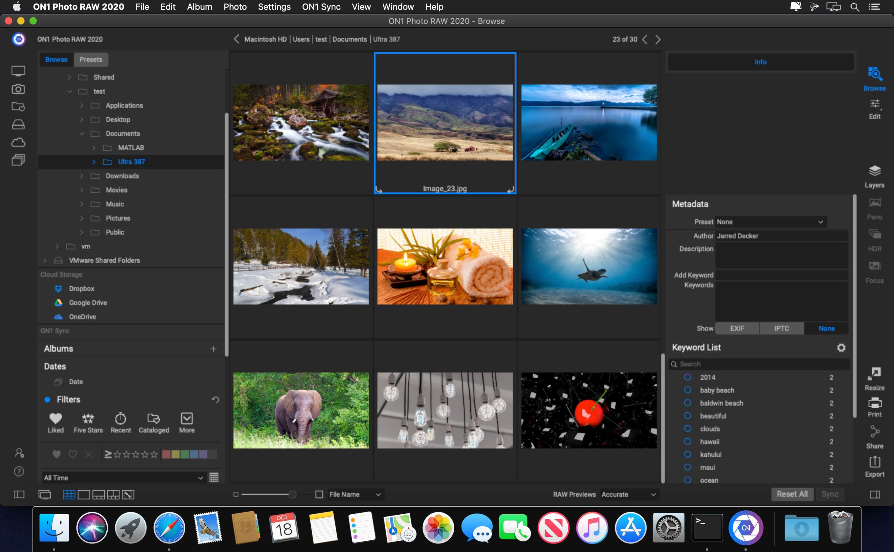 ON1 Photo RAW 2021.5 v15.5.0.10362 for Mac screenshot