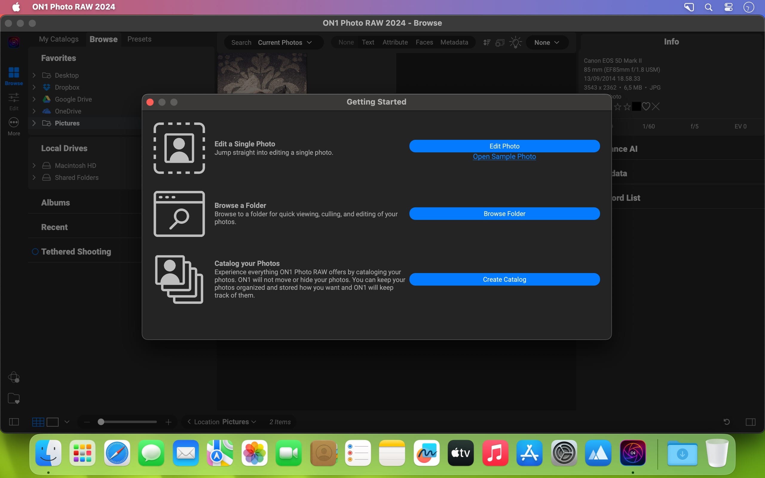 ON1 Photo RAW MAX 2025 v19.0.2.16131 for Mac screenshot