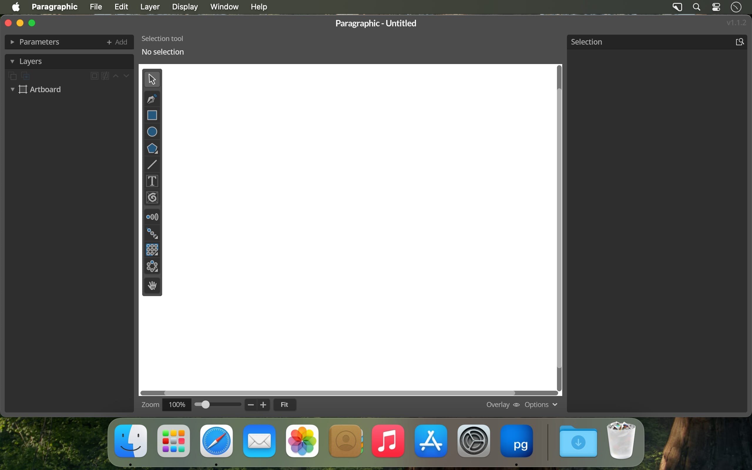 Paragraphic 1.2.4 for Mac screenshot