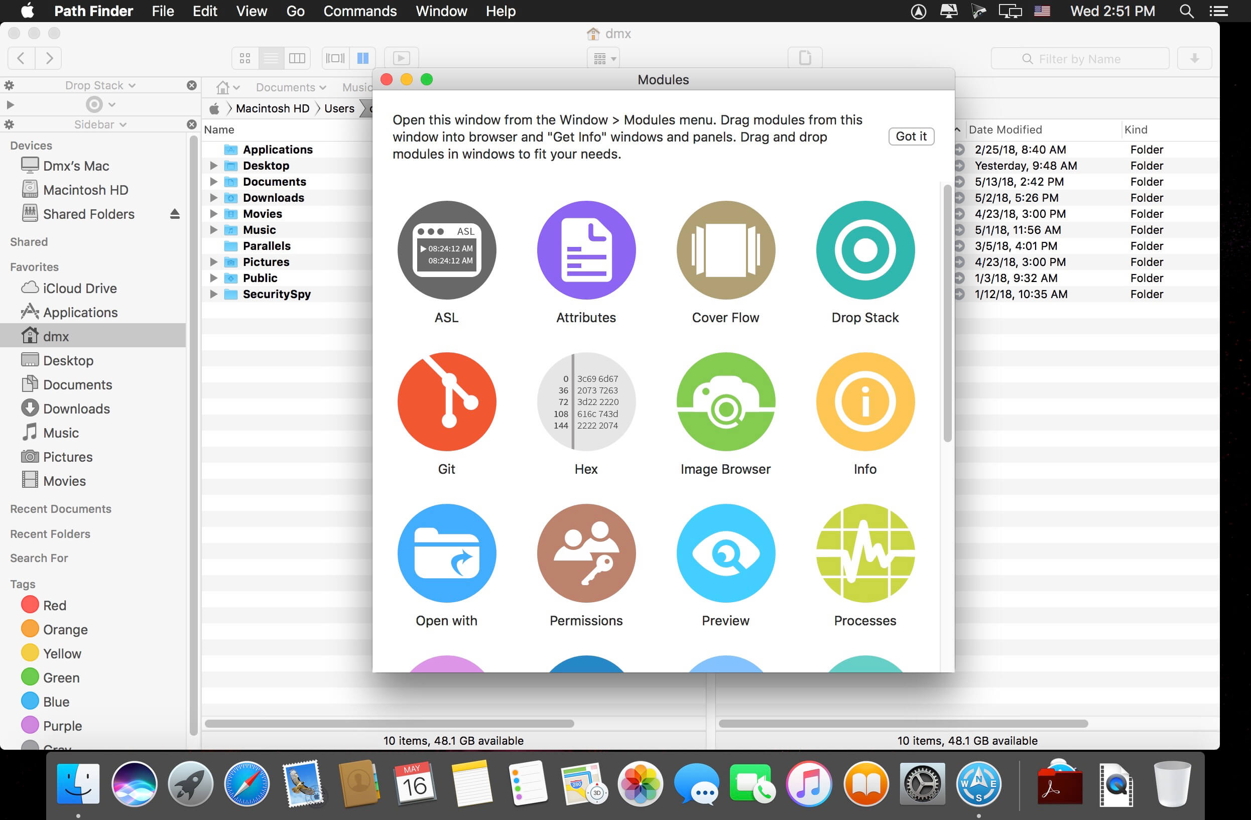 Path Finder 2175 for Mac screenshot