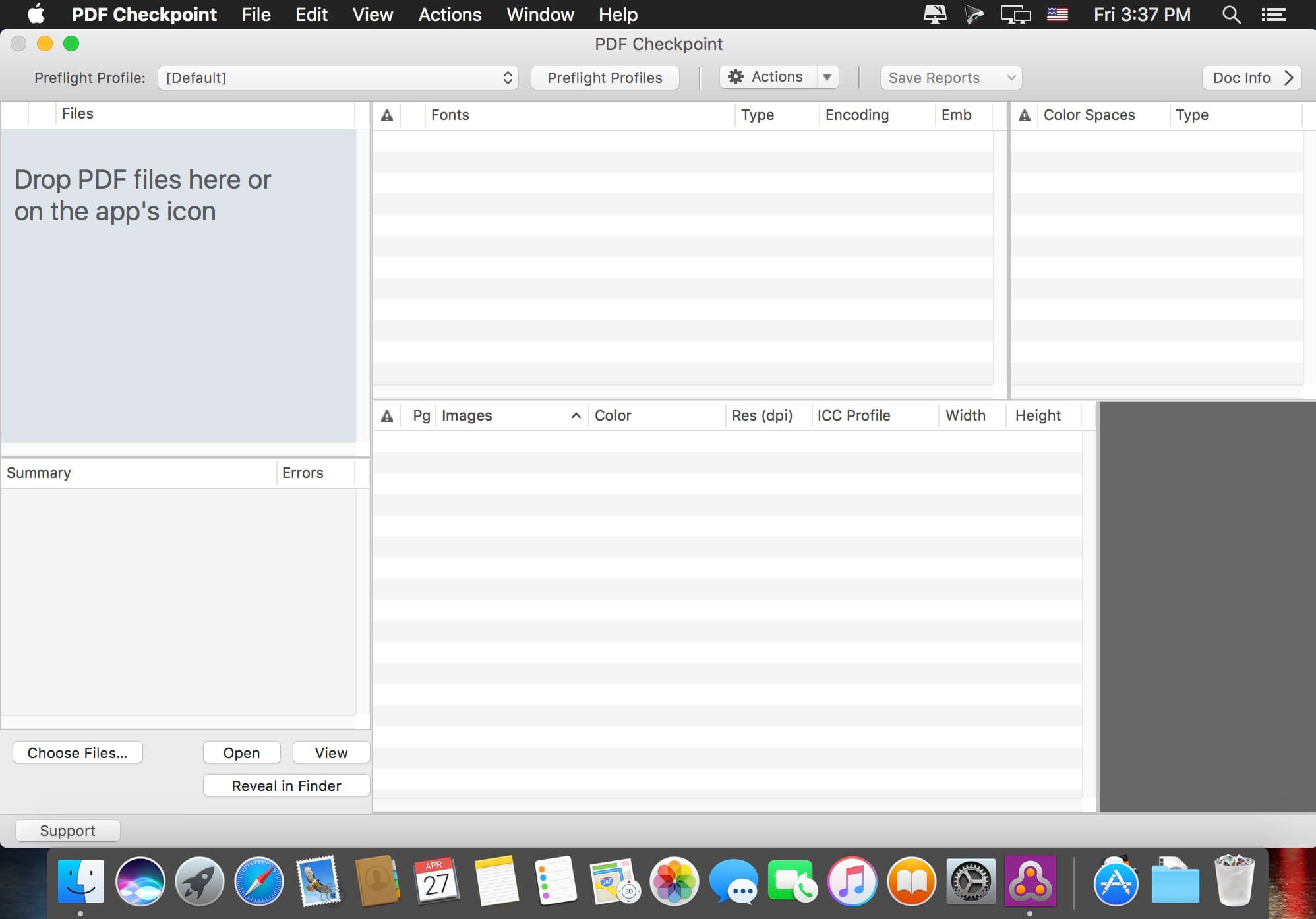 PDF Checkpoint 1.10.2 for Mac screenshot