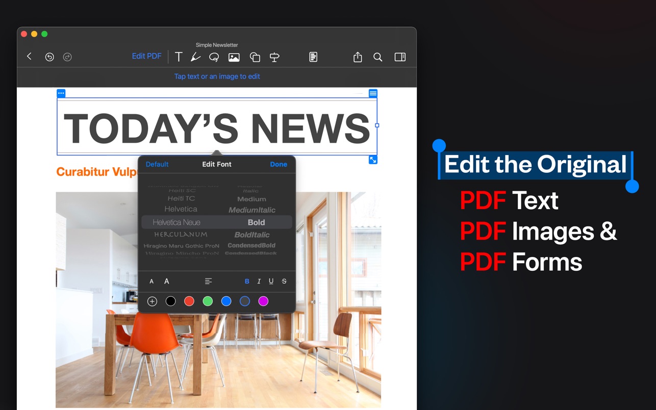 PDF Office Max – Acrobat Expert 6.0.2 for Mac screenshot