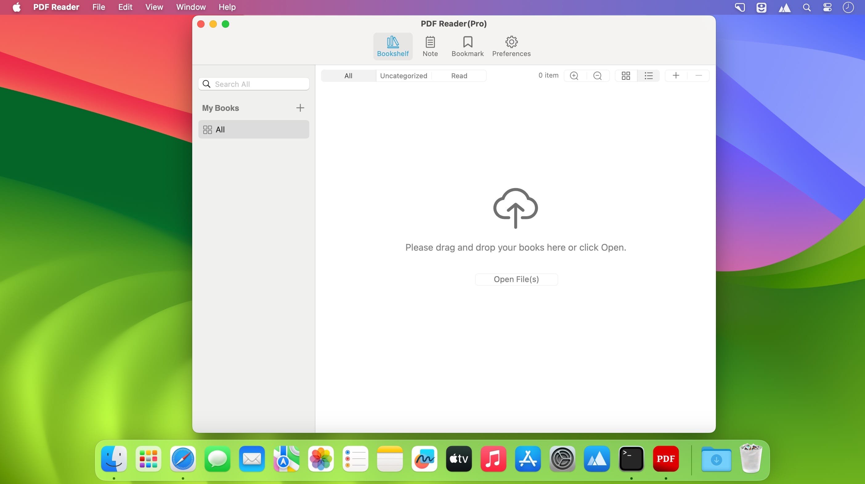 PDF Reader – PDF Library 2.1.0 for Mac screenshot