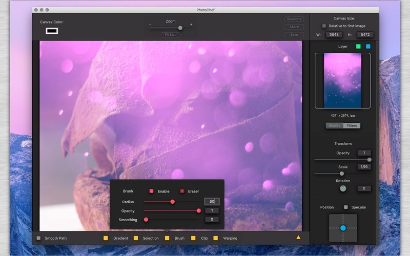 PhotoChef 1.2 for Mac screenshot