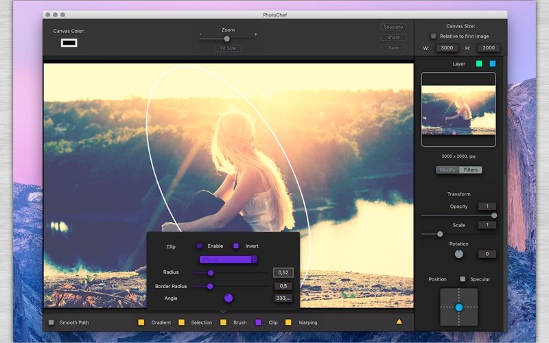 PhotoChef 1.2 for Mac screenshot