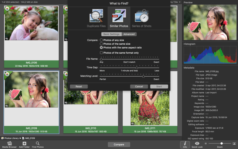 PhotoSweeper X 5.5.0 for Mac screenshot