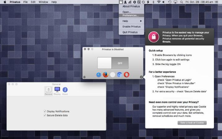 Privatus 7.1.2 for Mac screenshot