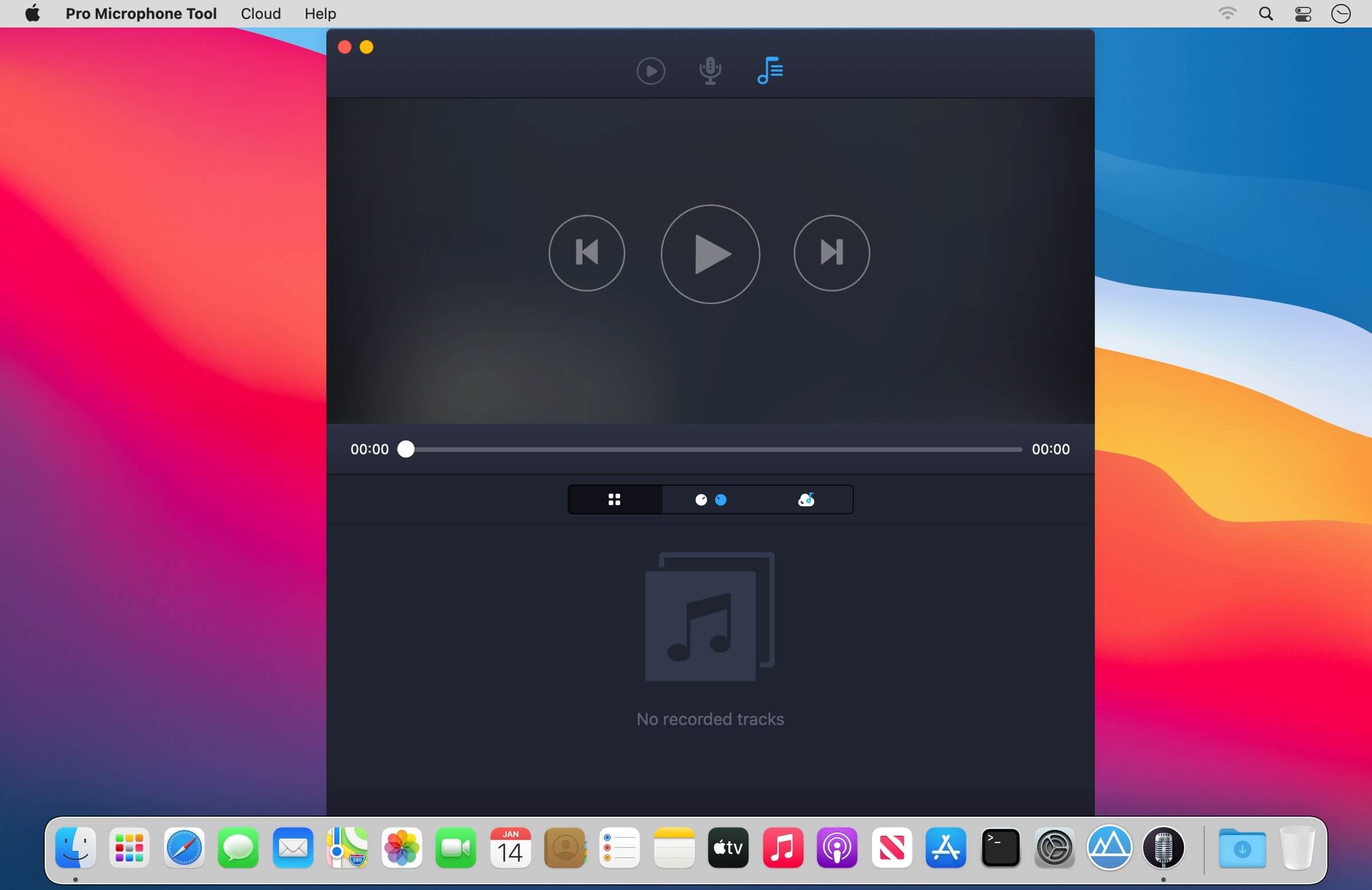 Pro Microphone 1.8.2 for Mac screenshot