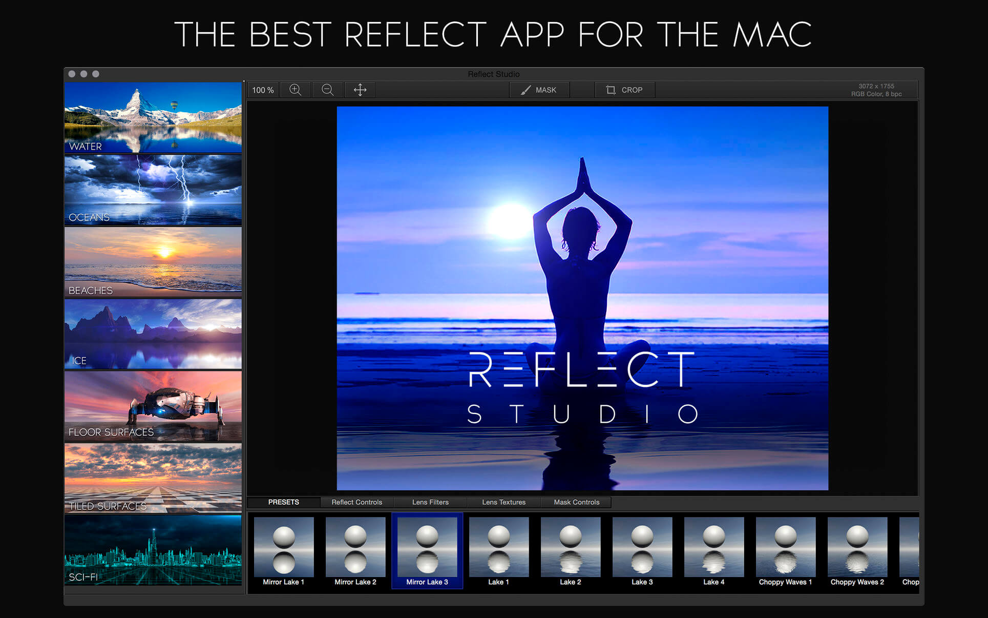 Reflect Studio 3.0 for Mac screenshot