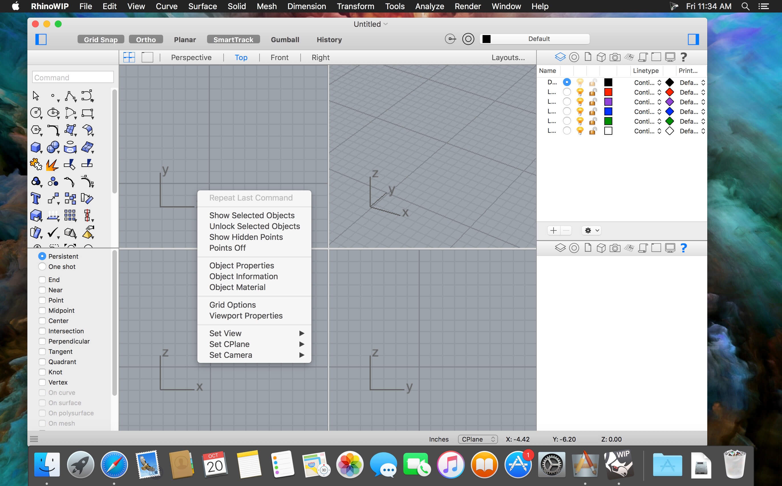 Rhino 8.16.25042.13002 for Mac screenshot