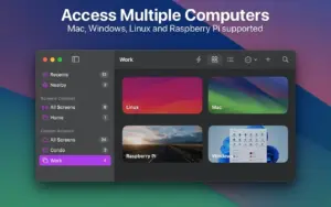 Screens 5.8.10 for Mac screenshot