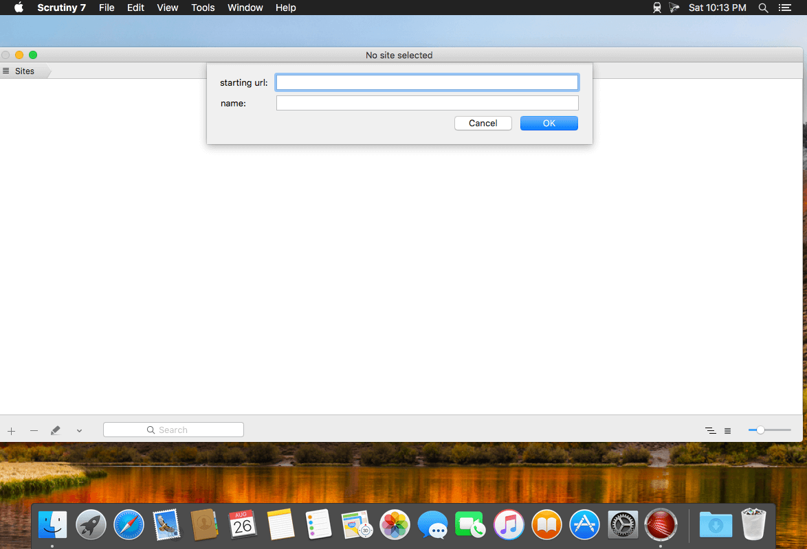 Scrutiny 12.8.9 for Mac screenshot
