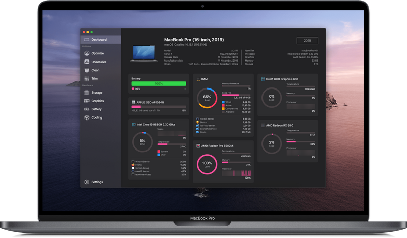 Sensei 1.5.11 for Mac screenshot