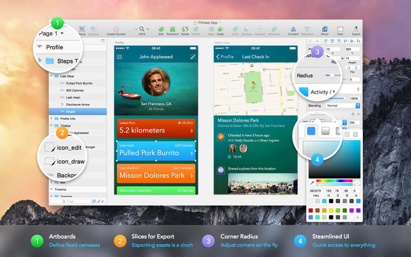 Sketch 100 for Mac screenshot