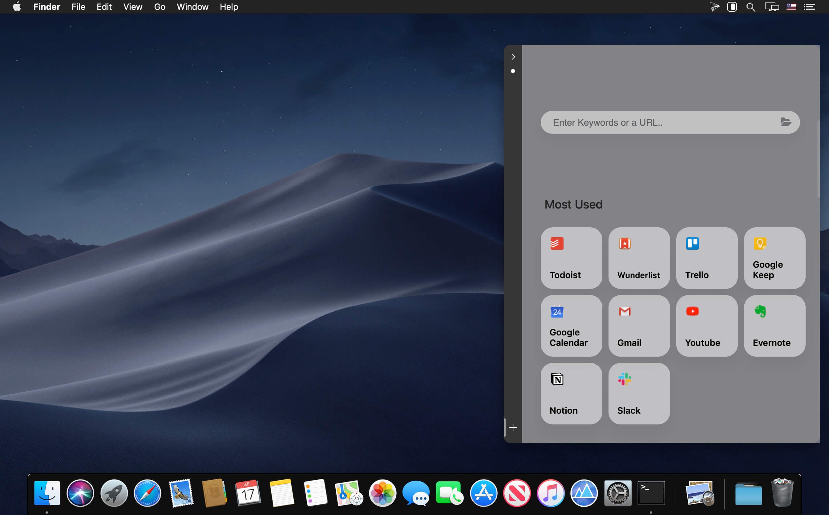 Slidepad 1.5.3 for Mac screenshot