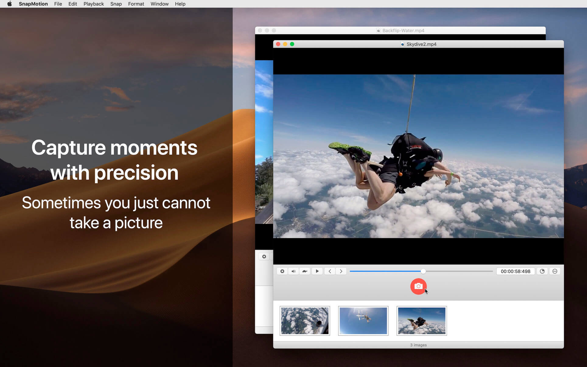 SnapMotion 5.0.0 for Mac screenshot