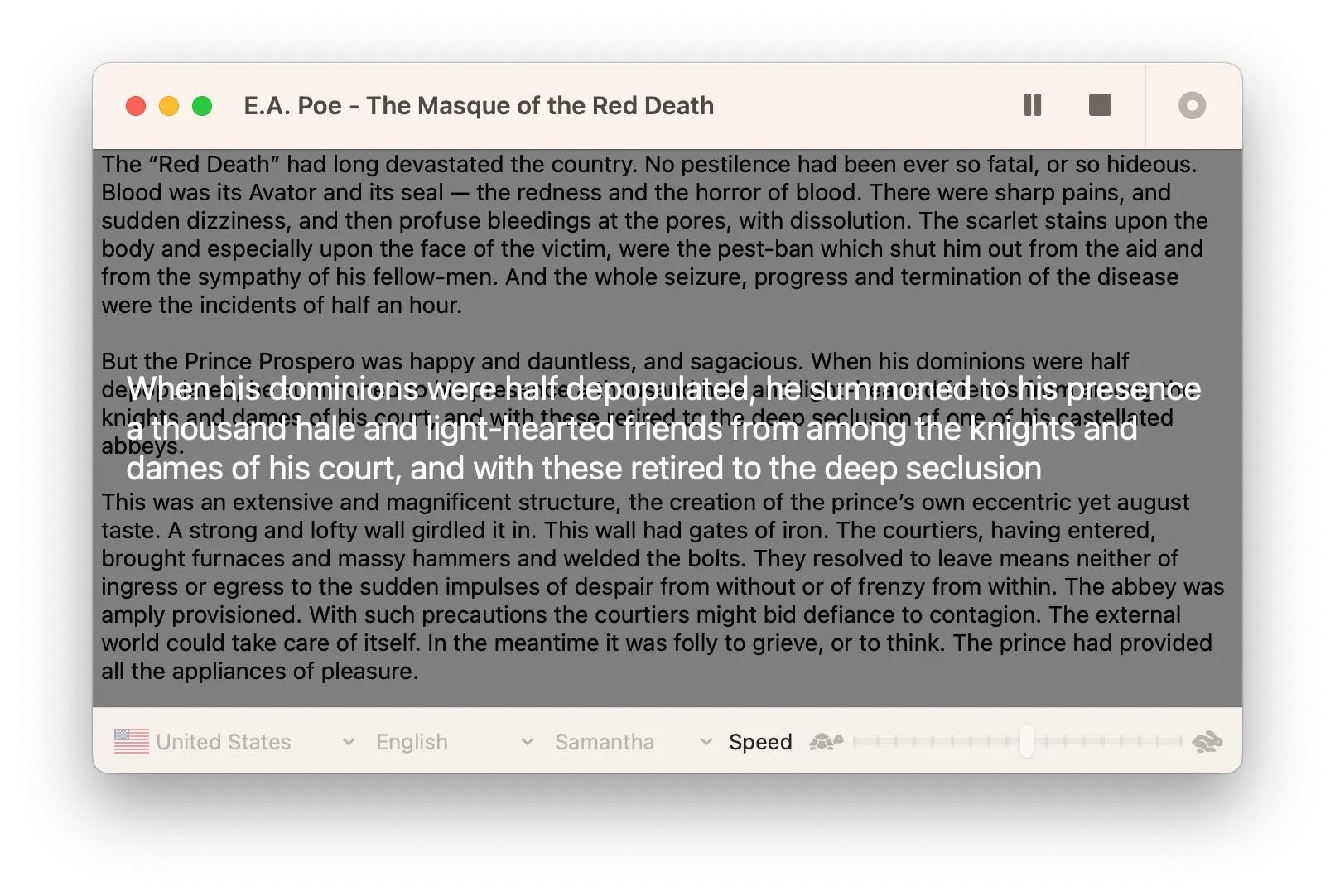 SpeakMe 3.1 for Mac screenshot