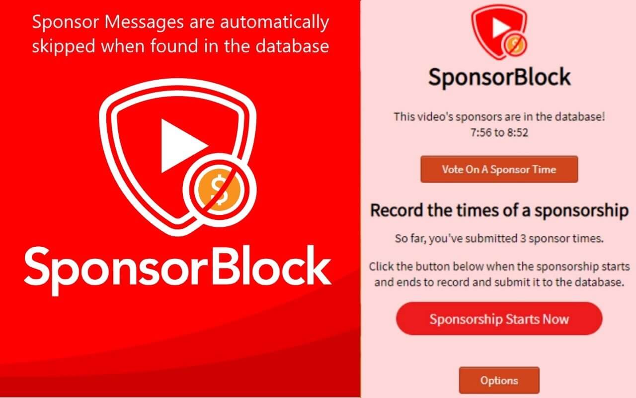 SponsorBlock for YouTube 5.5.9 for Mac screenshot
