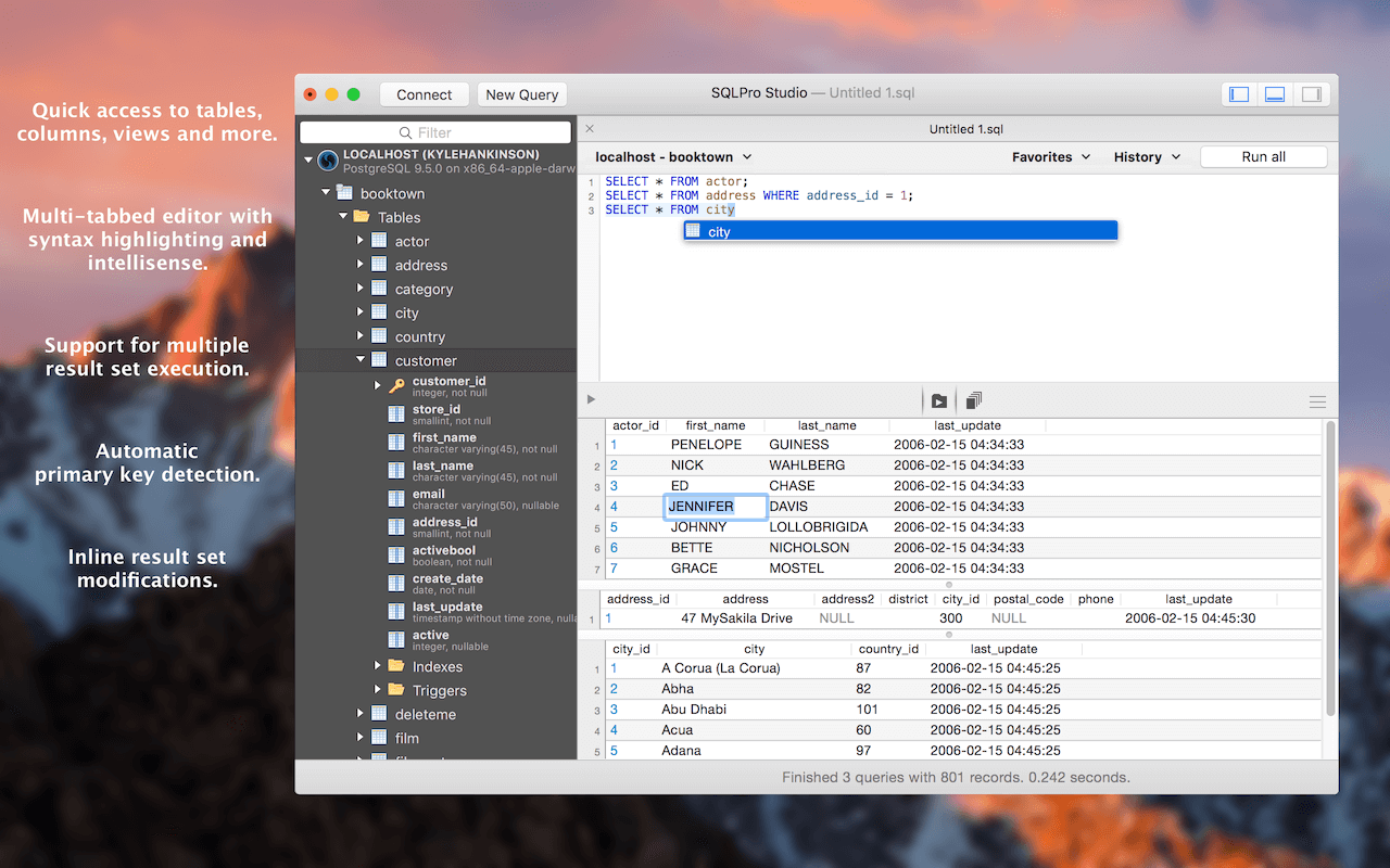 SQLPro Studio 2024.74 for Mac screenshot