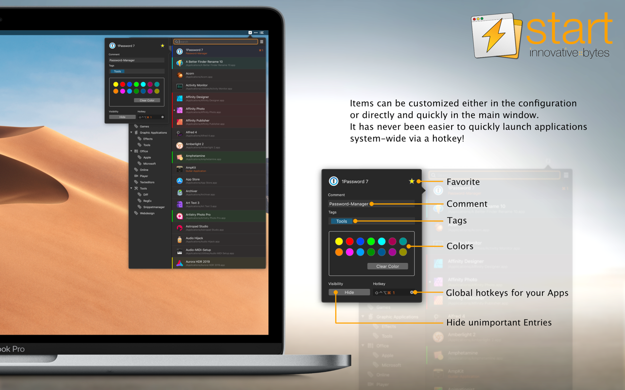 start 5.0 for Mac screenshot