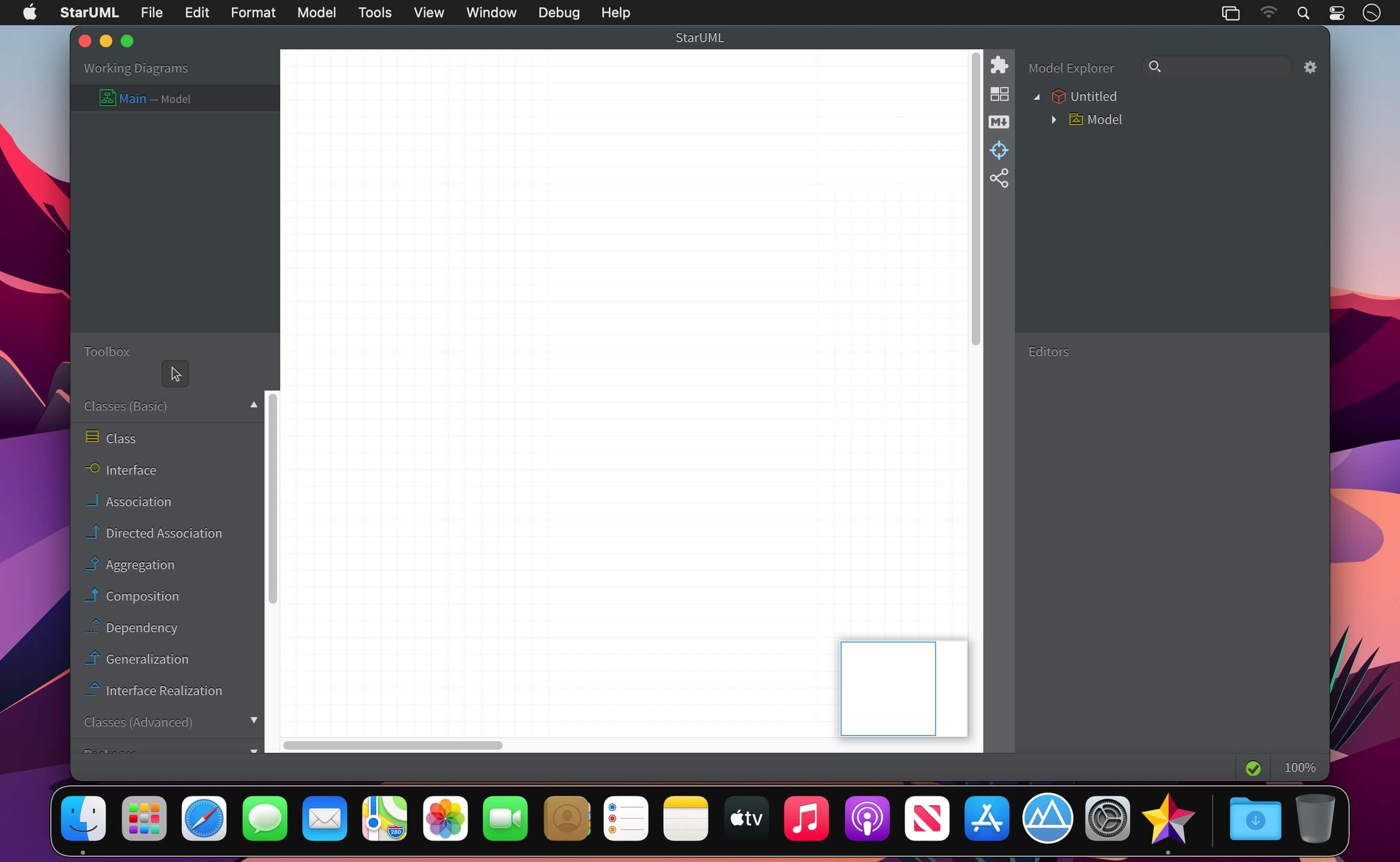 StarUML 7.0.0 for Mac screenshot