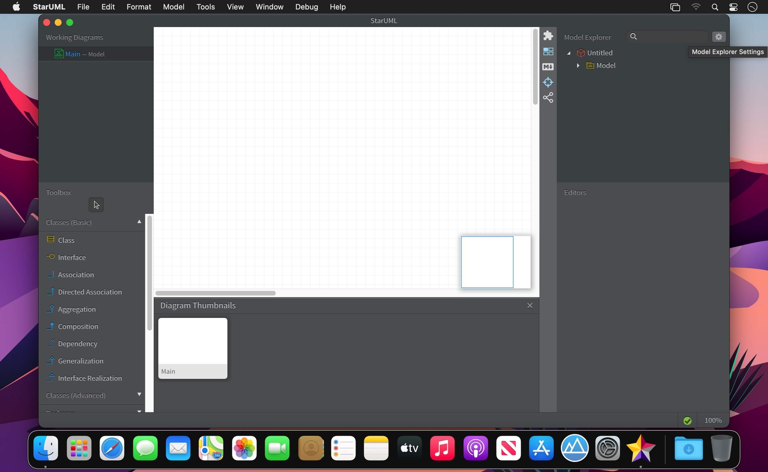 StarUML 7.0.0 for Mac screenshot