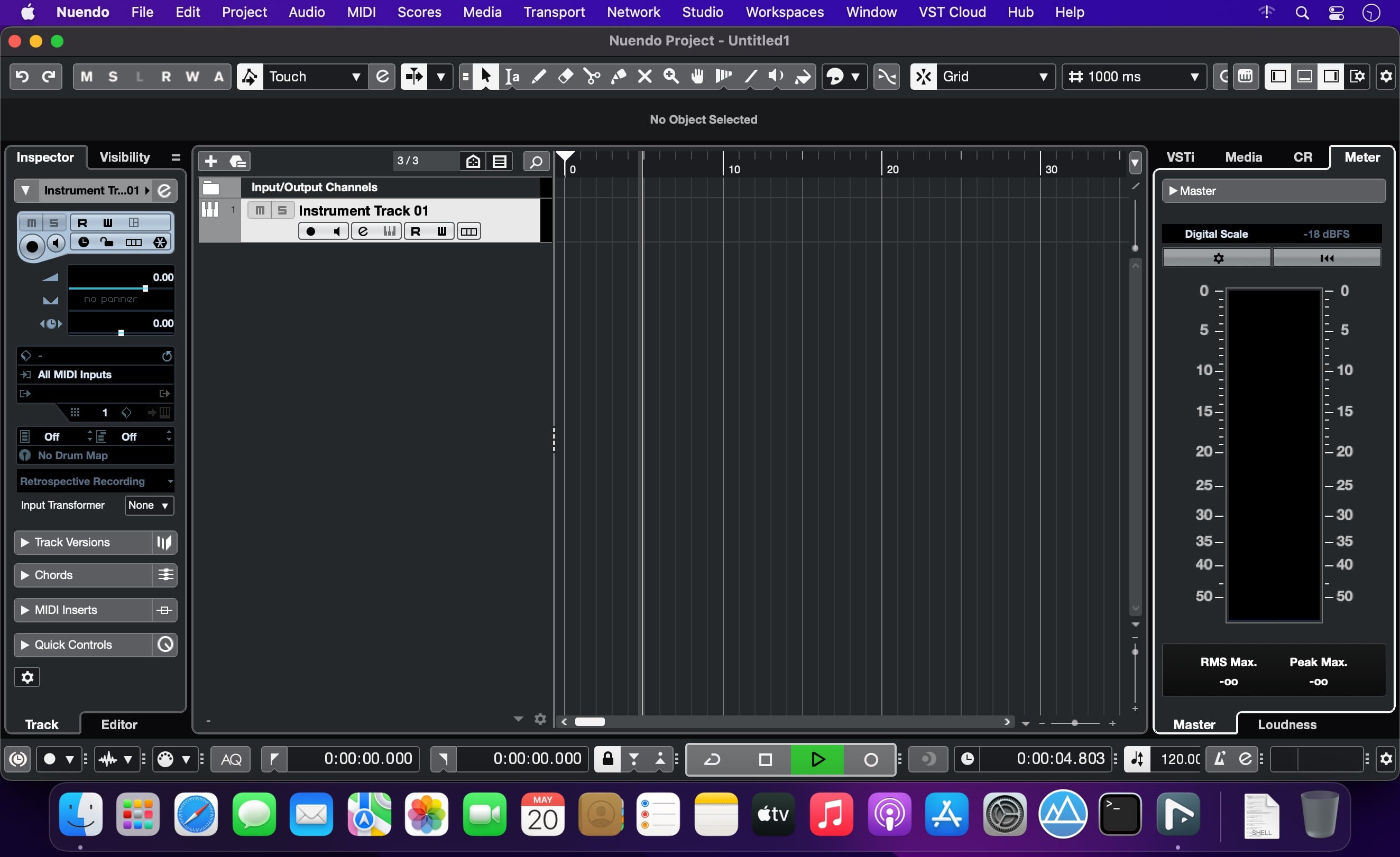 Steinberg Nuendo 14 v14.0.40 for Mac screenshot