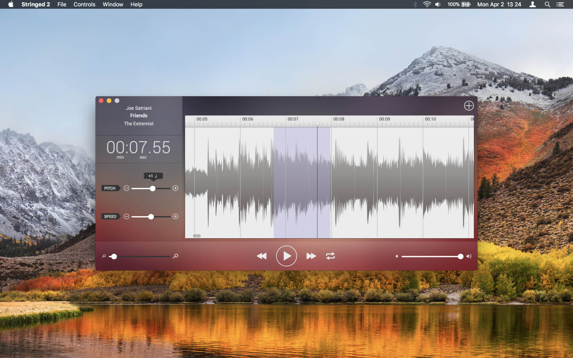 Stringed 2.21 for Mac screenshot