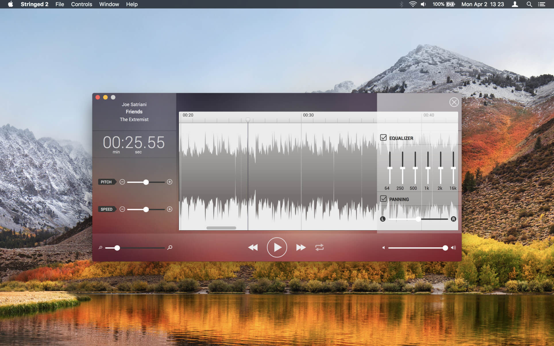 Stringed 2.21 for Mac screenshot