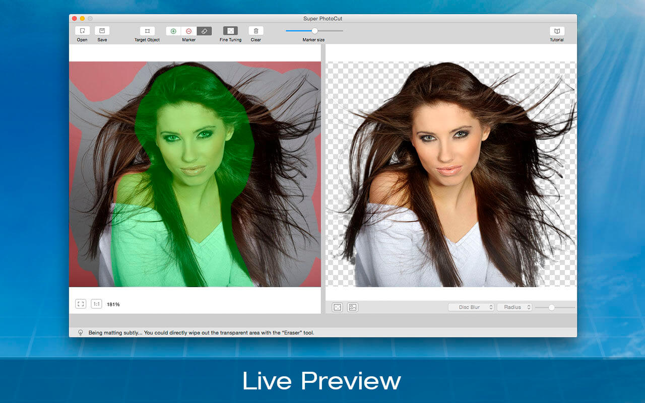 Super PhotoCut 2.8.2 for Mac screenshot