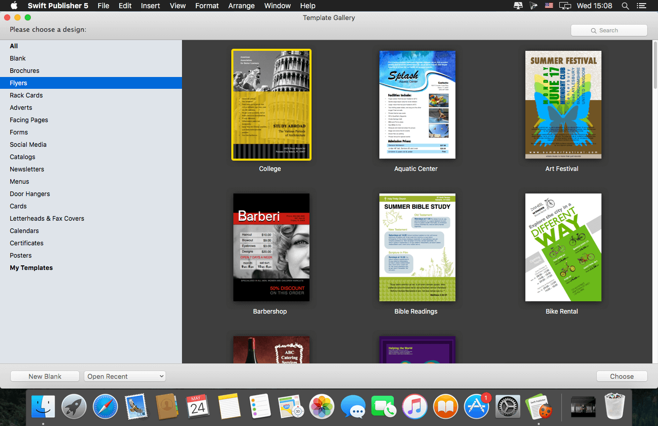 Swift Publisher 5.7.2 for Mac screenshot