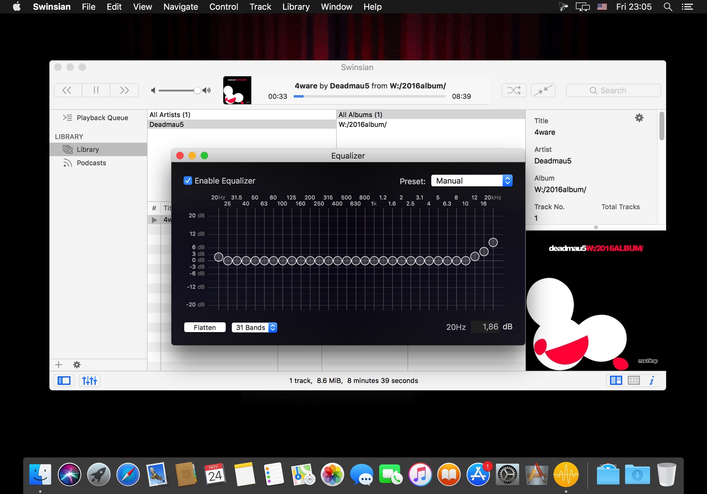 Swinsian 3.0 Preview 1 for Mac screenshot