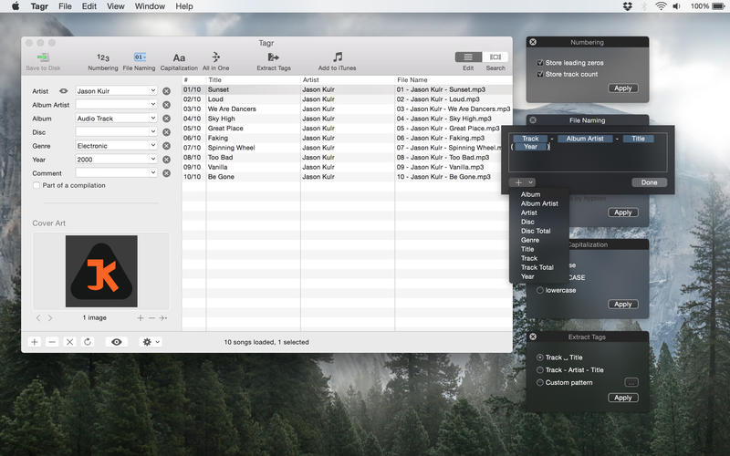 Tagr 5.7.0 for Mac screenshot