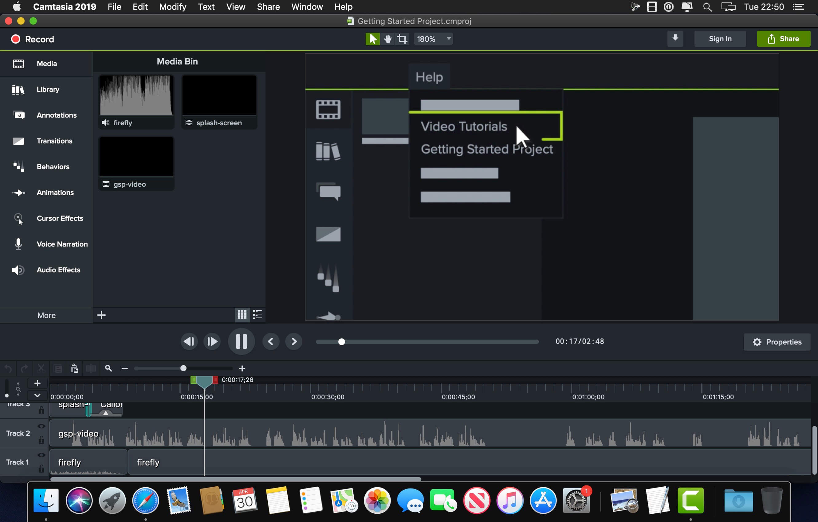 TechSmith Camtasia 2023.3.12 for Mac screenshot