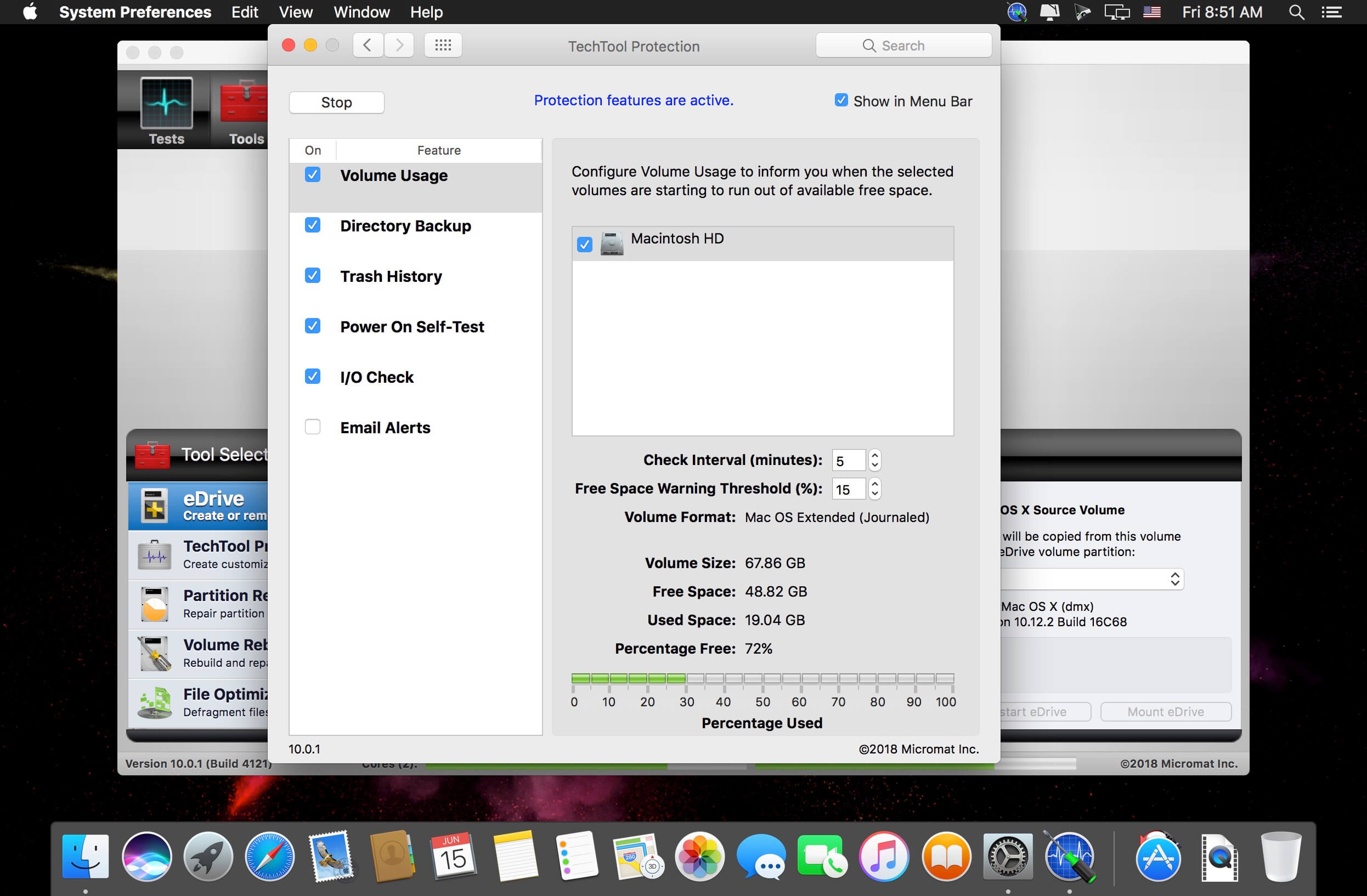 Techtool Pro 20.1.4 for Mac screenshot