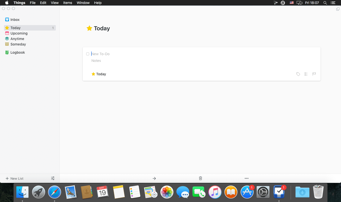 Things 3.21.9 for Mac screenshot