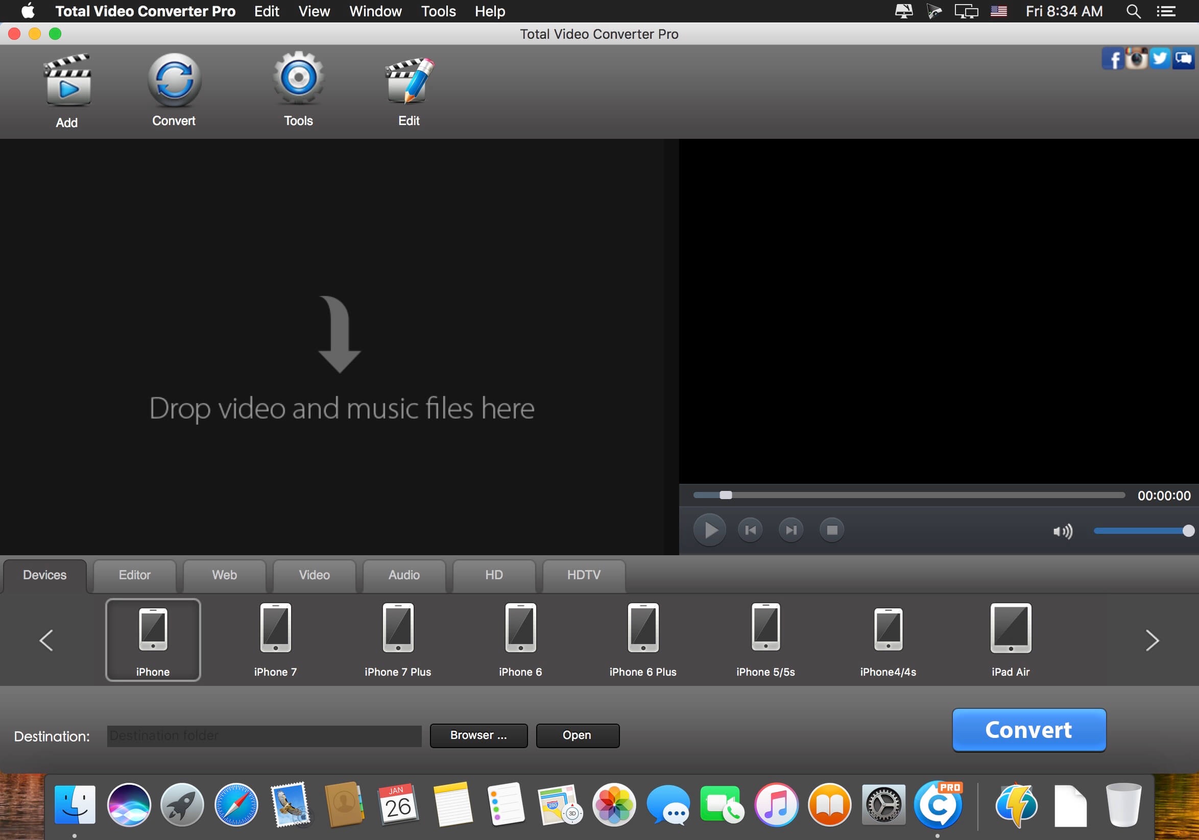Total Video Converter Pro 5.1.5 for Mac screenshot