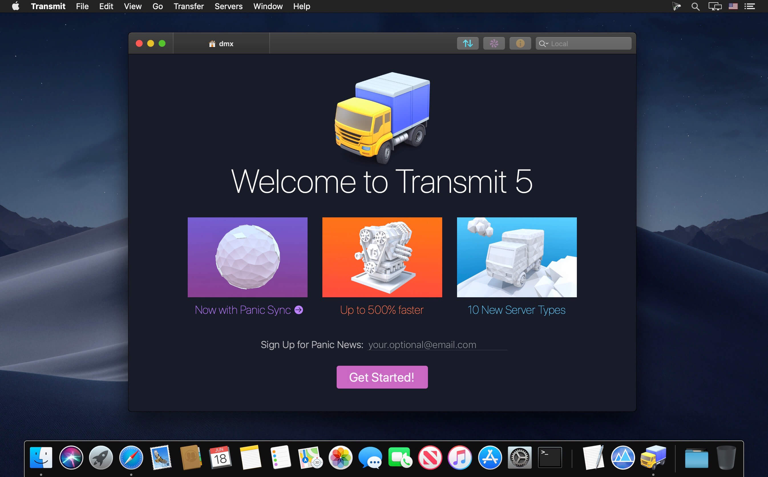 Transmit 5.10.8 for Mac screenshot