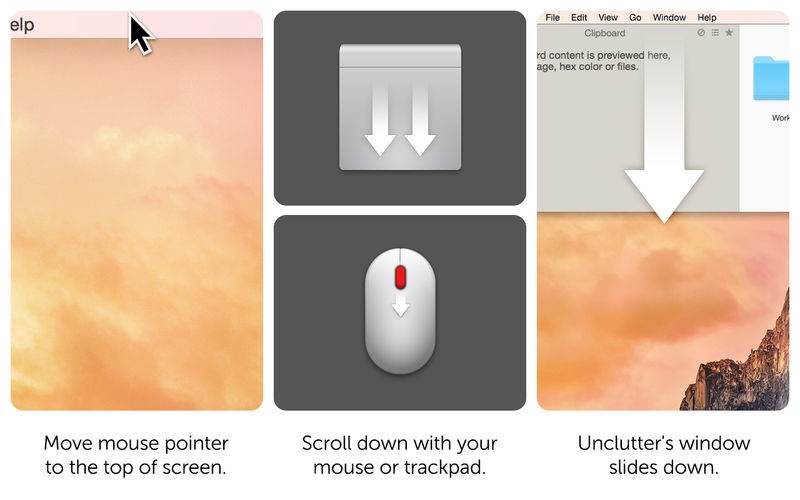 Unclutter 2.2.10 for Mac screenshot