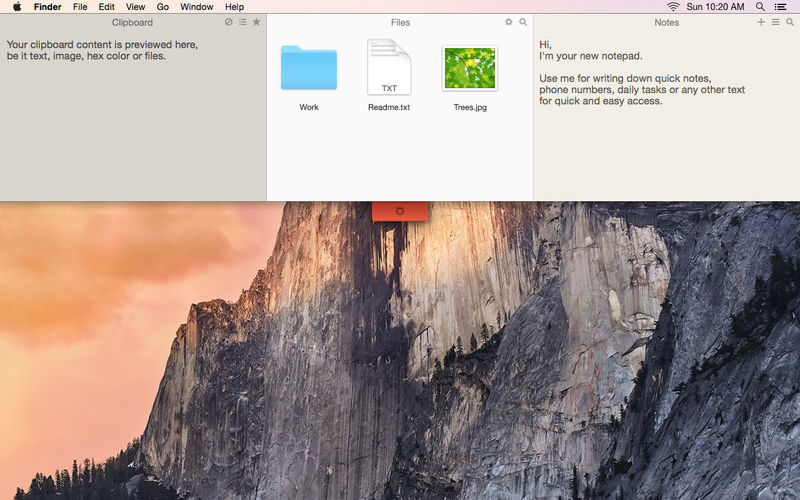 Unclutter 2.2.12 for Mac screenshot