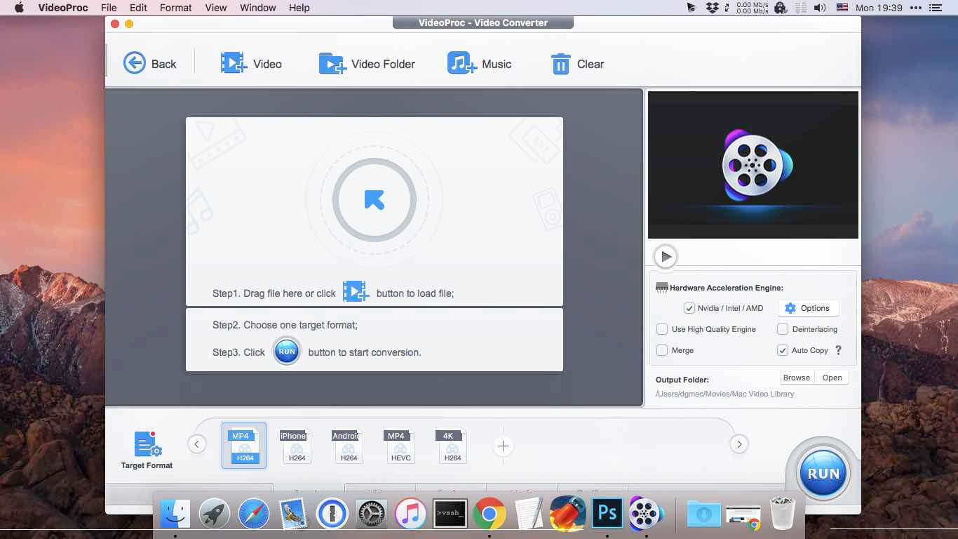 VideoProc 4K 4.3.2021091001 for Mac screenshot