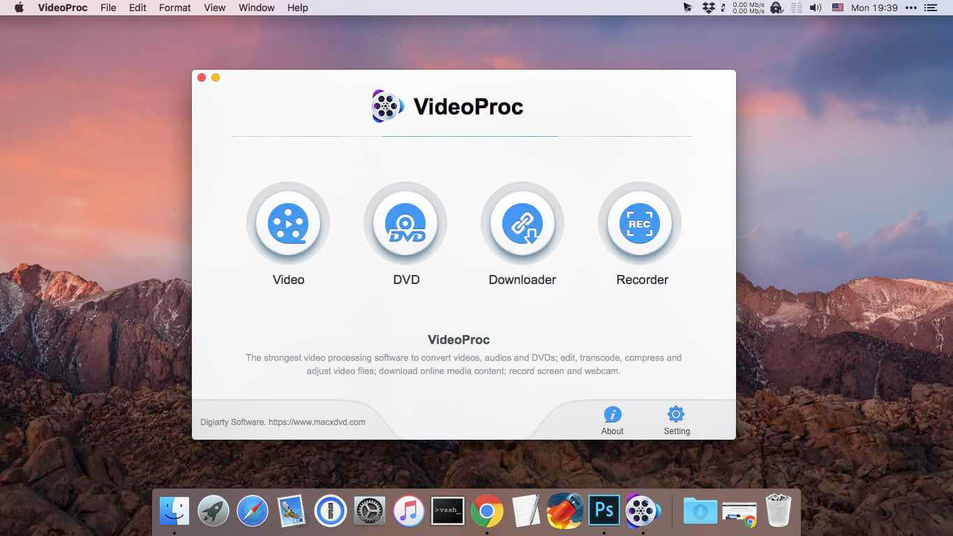VideoProc Converter AI 7.0 (2025042402) for Mac screenshot