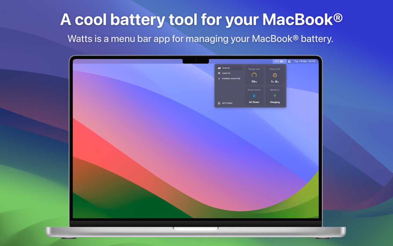 Watts 3.0.0 for Mac screenshot