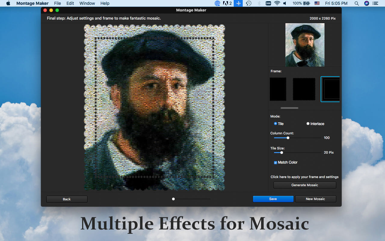 WidsMob Montage 1.18 for Mac screenshot