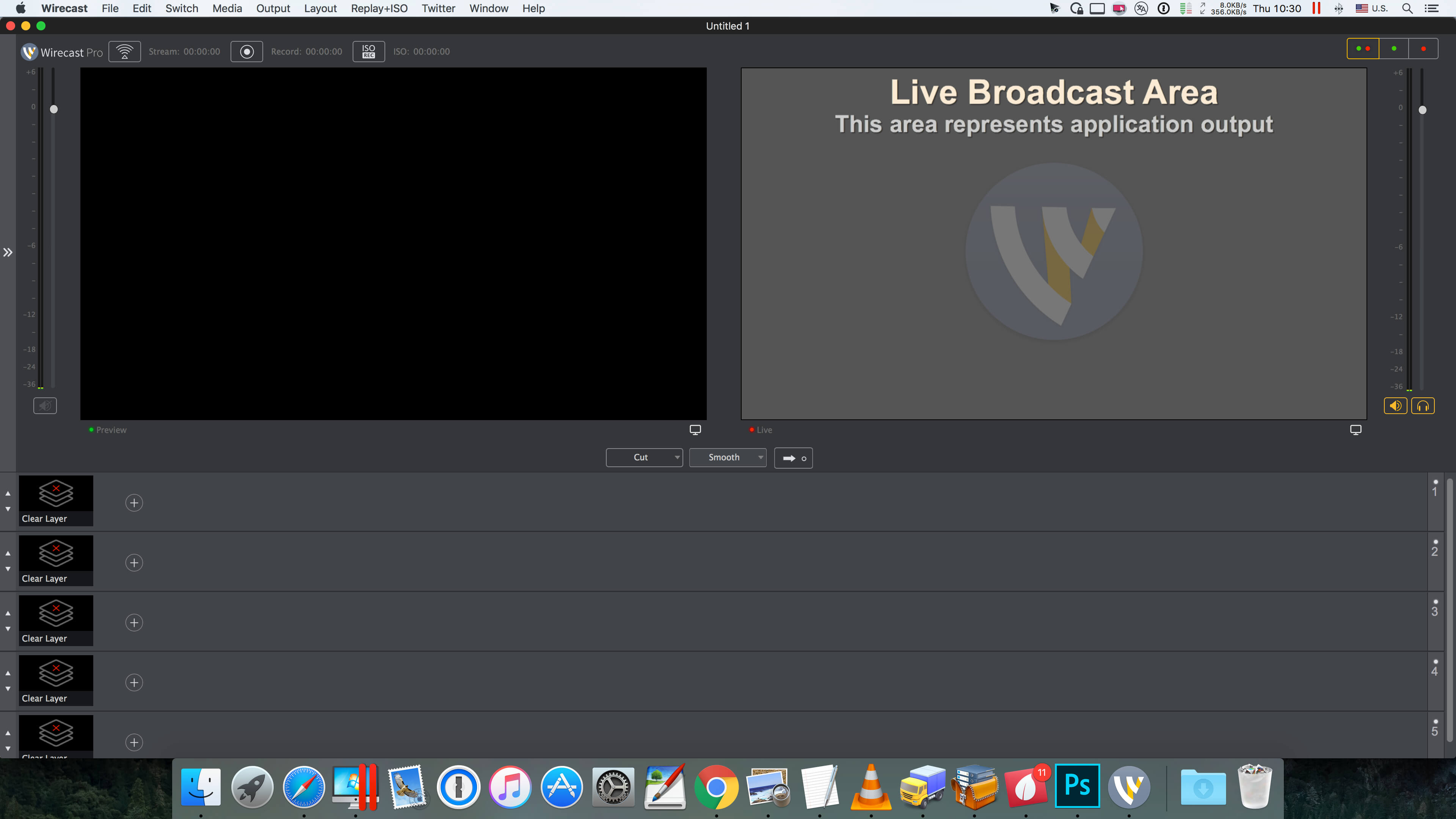 Wirecast Pro 16.4.0 for Mac screenshot