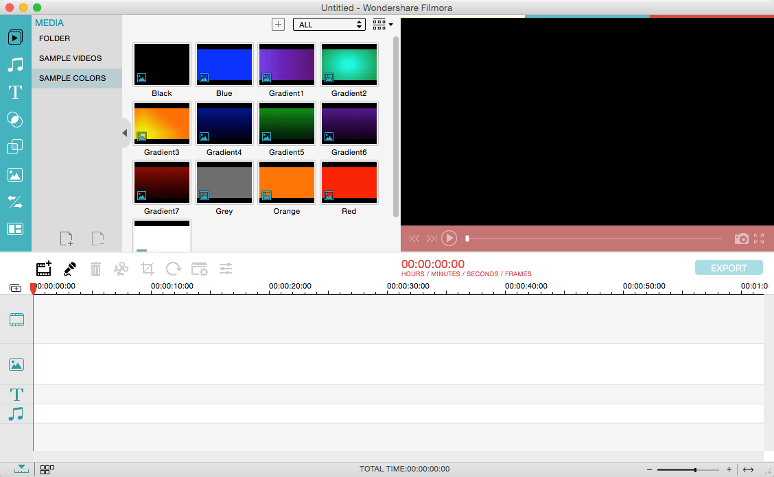 Wondershare Filmora X v10.2.1.13 for Mac screenshot