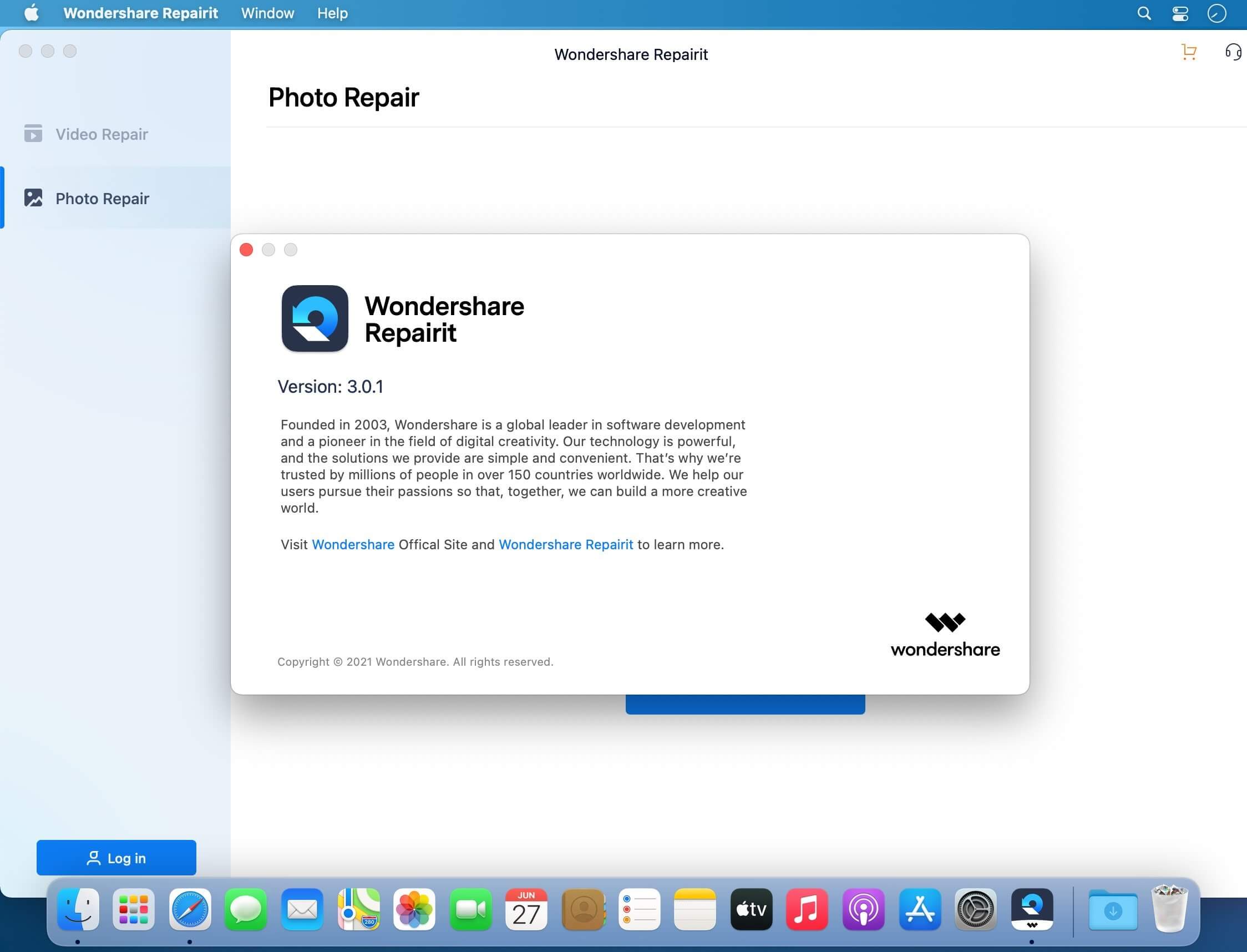 Wondershare Repairit 6.5.3 for Mac screenshot